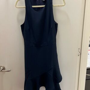 Banana Republic navy blue work dress